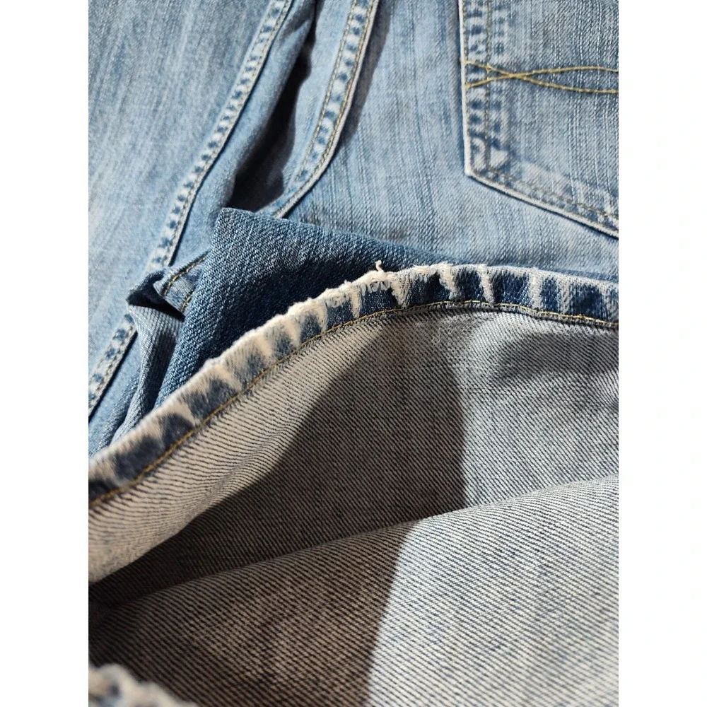 Women's L.L.Bean 8 medium/T denim jeans light straight fit classic mom